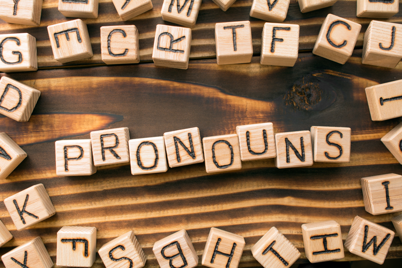 The word pronouns