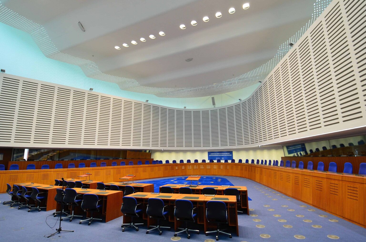 Courtroom European Court of Human Rights