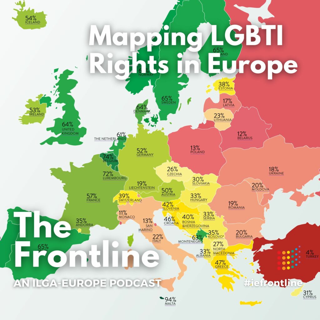 Mapa de Europa - Gentilicios Diagram