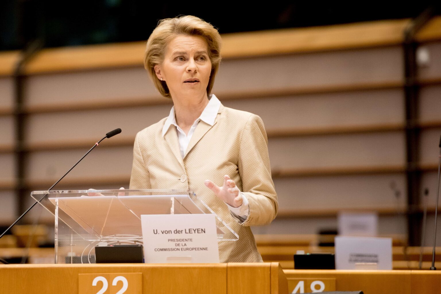 President Ursula von der Leyen