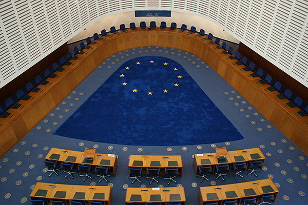European Court of Human Rights main hearing room
