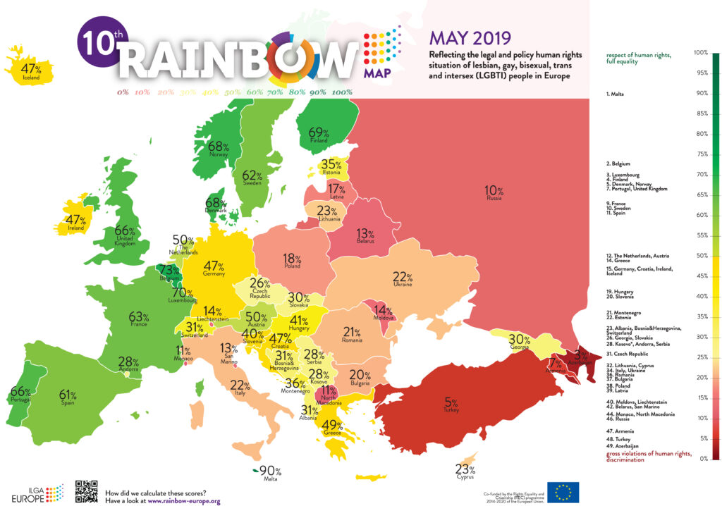 Mapa de Europa - Gentilicios Diagram