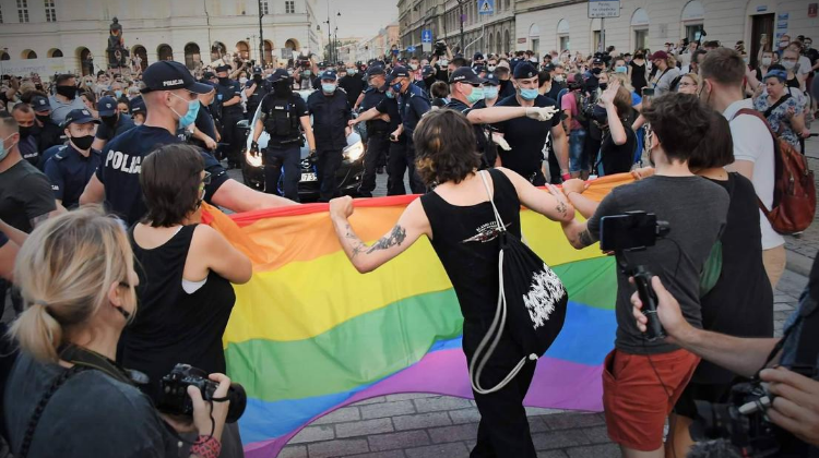 August 2020 protest in Poland