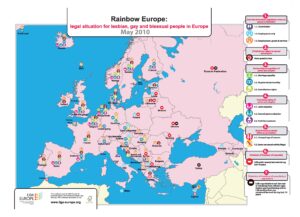 Rainbow Europe Map and Index 2010