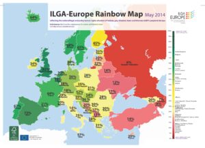 Rainbow Europe Map and Index 2014