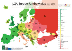Rainbow Europe Map and Index 2016