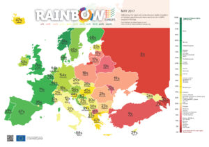 Rainbow Europe Map and Index  2017
